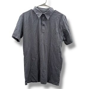 Lafaurie‎ NWT Devon Polo Shirt Men's Large Fog Gray Casual Everyday Classic